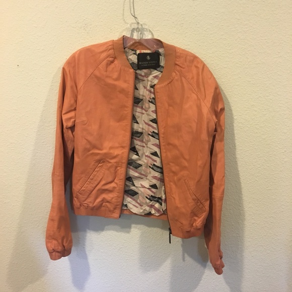 Maison Scotch Jackets & Blazers - Maison Scotch coral bomber jacket Maison Scotch Jackets & Blazers - Maison Scotch coral bomber jacket